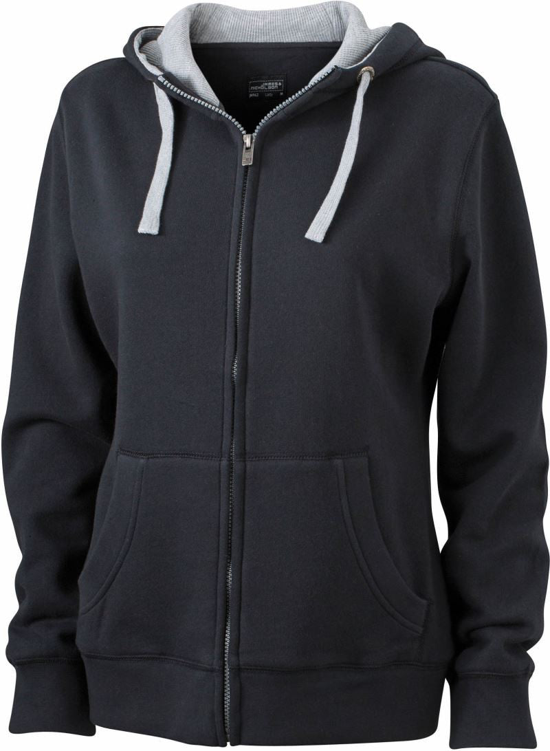 James & Nicholson | JN 962 Ladies' "Lifestyle" Hooded Sweat Jacket