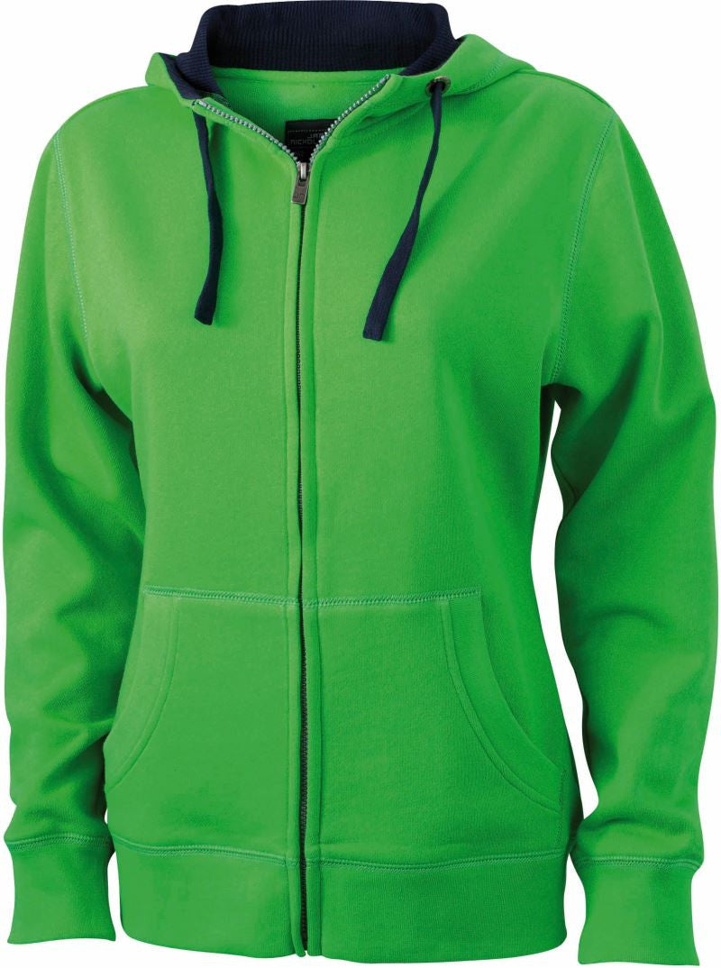 James & Nicholson | JN 962 Ladies' "Lifestyle" Hooded Sweat Jacket