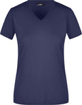 James & Nicholson | JN 972 Ladies' Tailored V-Neck T-Shirt