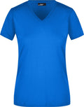 James & Nicholson | JN 972 Ladies' Tailored V-Neck T-Shirt