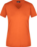 James & Nicholson | JN 972 Ladies' Tailored V-Neck T-Shirt