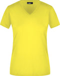 James & Nicholson | JN 972 Ladies' Tailored V-Neck T-Shirt