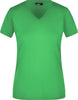 James et Nicholson | JN 972 T-shirt ajusté à col en V pour femme