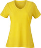 James et Nicholson | JN 973 T-shirt chiné à col en V pour femme