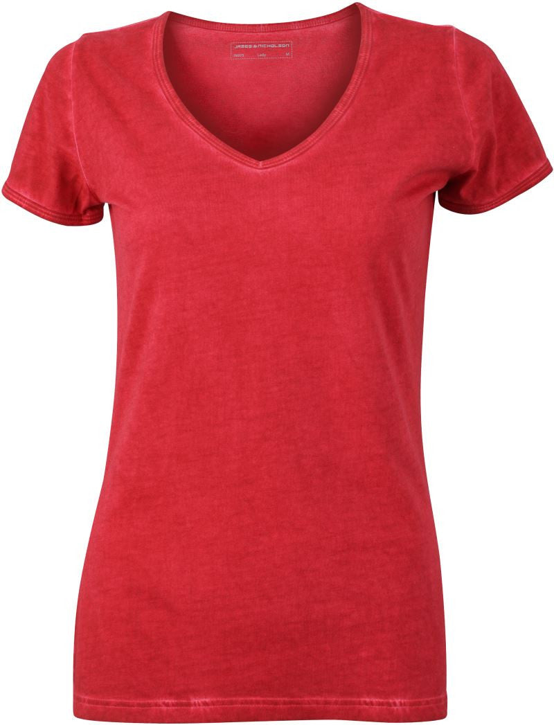 James & Nicholson | JN 975 Ladies' V-Neck T-Shirt "Gipsy"