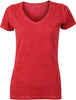 James et Nicholson | JN 975 T-shirt Femme Col V "Gitan"