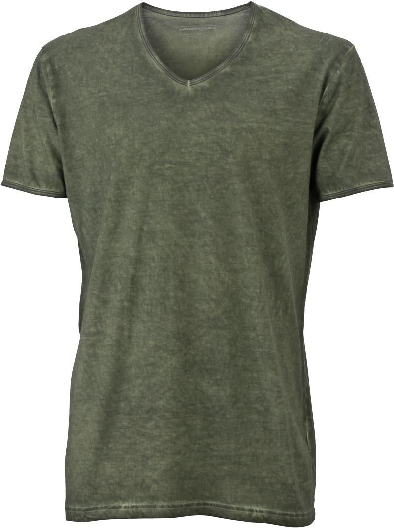 James et Nicholson | JN 976 T-Shirt Col V Homme "Gitan"