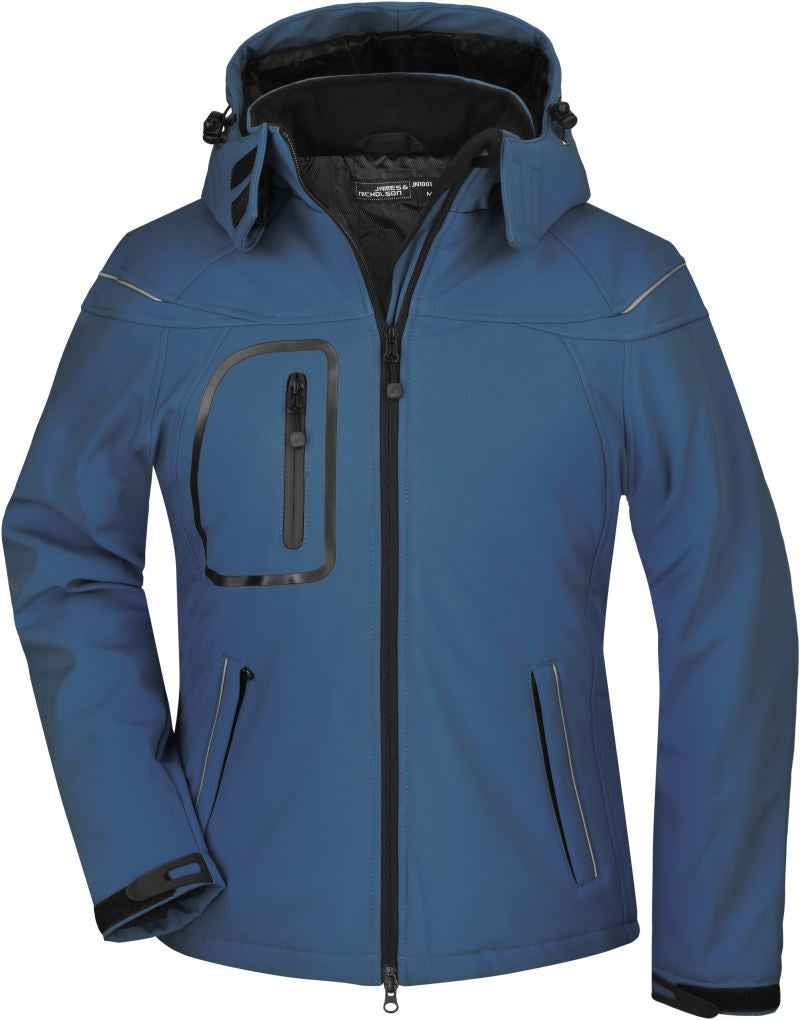 James & Nicholson | JN 1001 Ladies' 3-Layer Winter Softshell Jacket