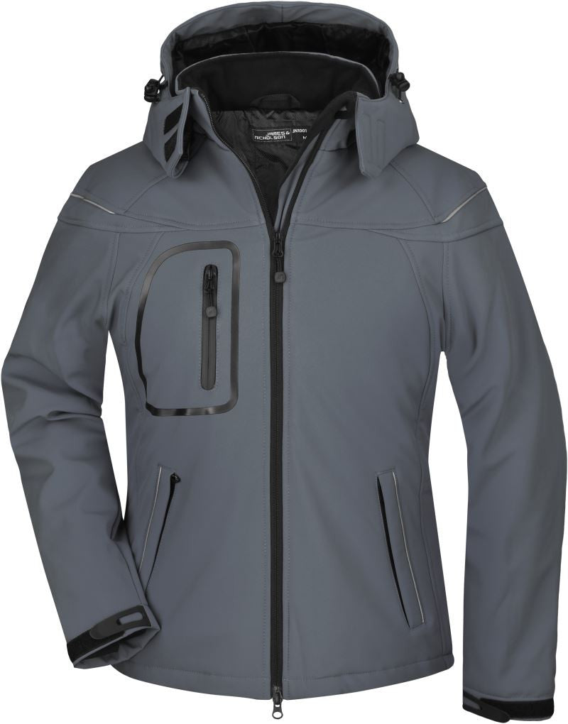 James & Nicholson | JN 1001 Ladies' 3-Layer Winter Softshell Jacket