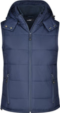 James & Nicholson | JN 1005 Ladies' Hooded Padded Vest