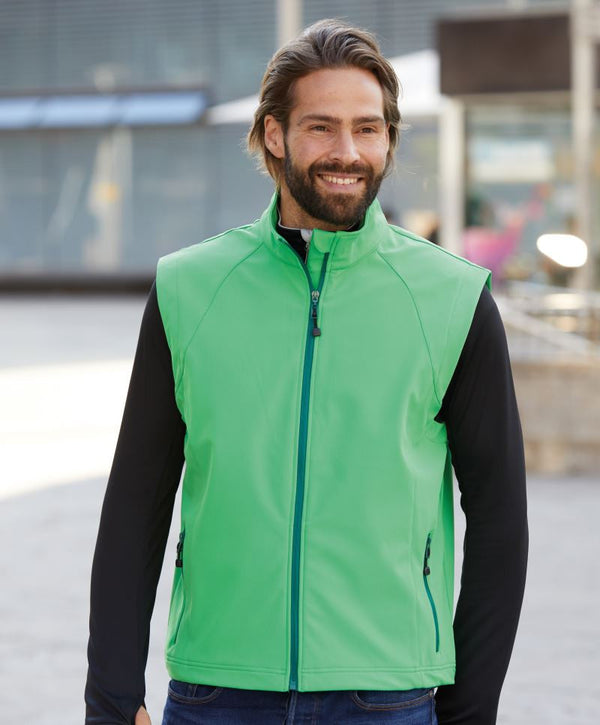 James & Nicholson | JN 1022 Men's 3-Layer Softshell Vest