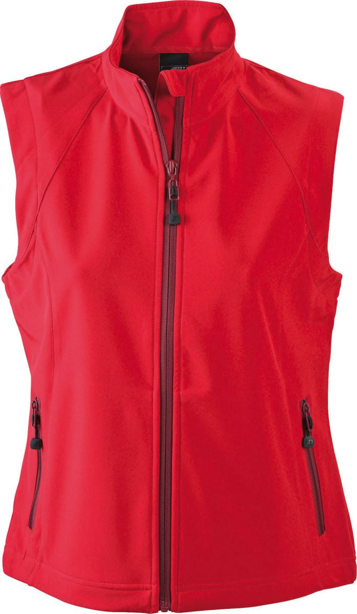 James & Nicholson | JN 1023 Ladies' 3-Layer Softshell Vest