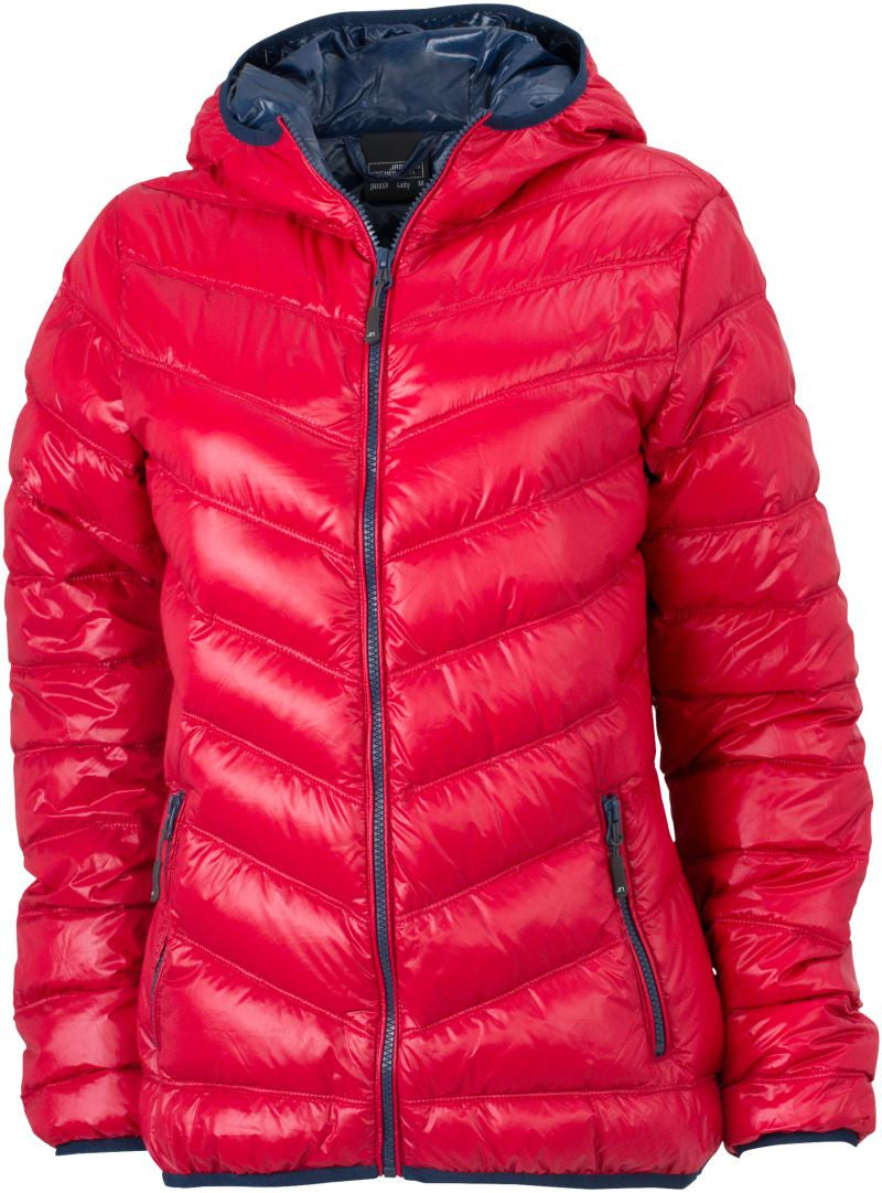 James & Nicholson | JN 1059 Lightweight Ladies' Down Hooded Jacket