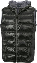 James et Nicholson | JN 1062 Bodywarmer léger à capuche pour homme