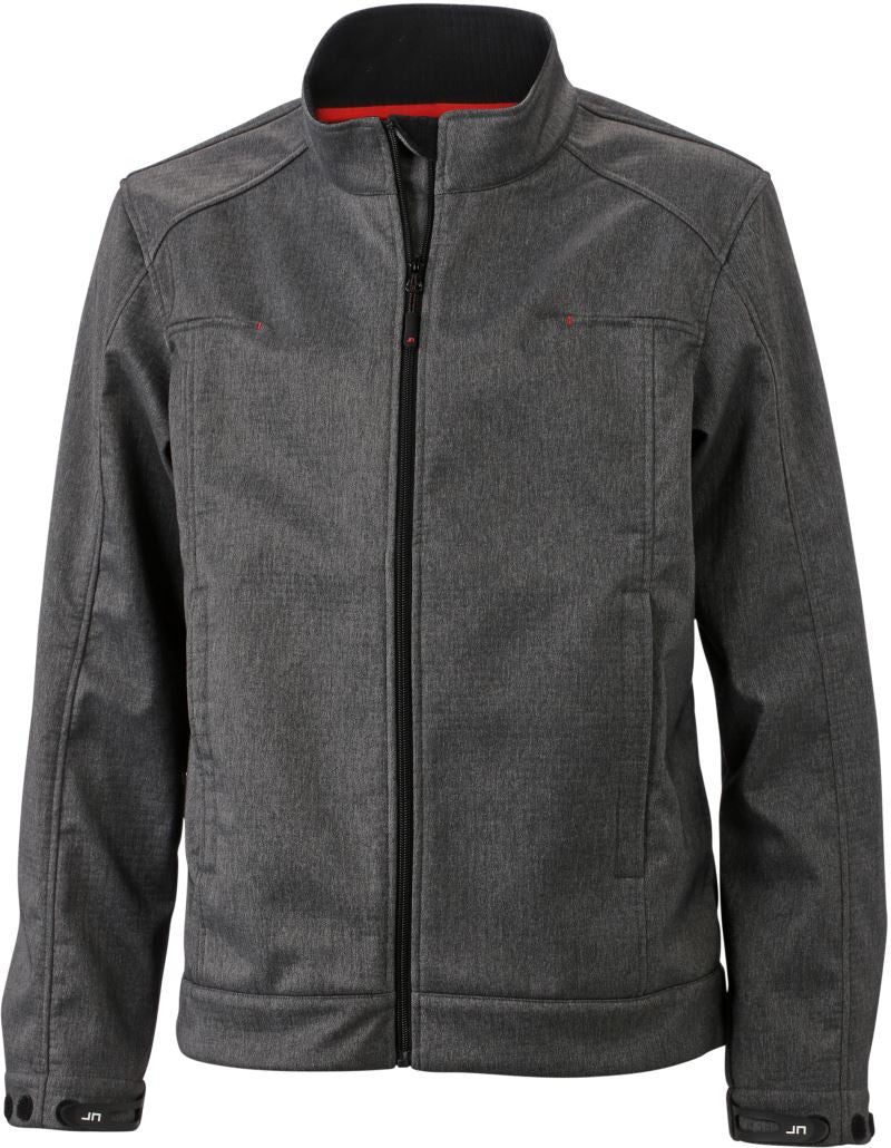 James & Nicholson | JN 1088 Men's 3-Layer Melange Softshell Jacket