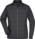 James & Nicholson | JN 1123 Ladies' Hybrid Sweat Jacket