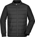 James & Nicholson | JN 1124 Men's Hybrid Sweat Jacket