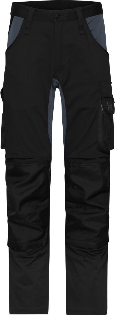 James et Nicholson | JN 1812 (94-110) Pantalon Workwear Stretch "Slim Line"