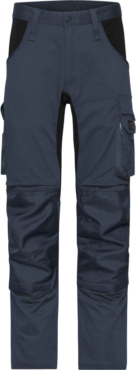 James et Nicholson | JN 1812 (94-110) Pantalon Workwear Stretch "Slim Line"