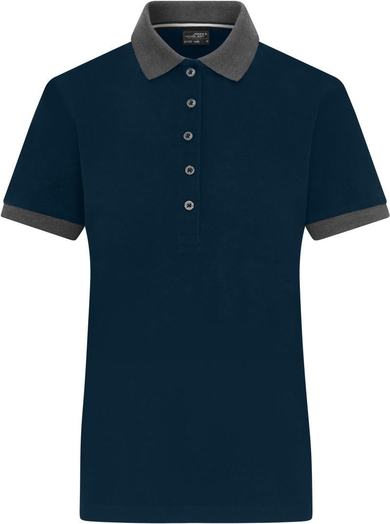 James & Nicholson | JN 1303 Ladies' Contrast Piqué Polo