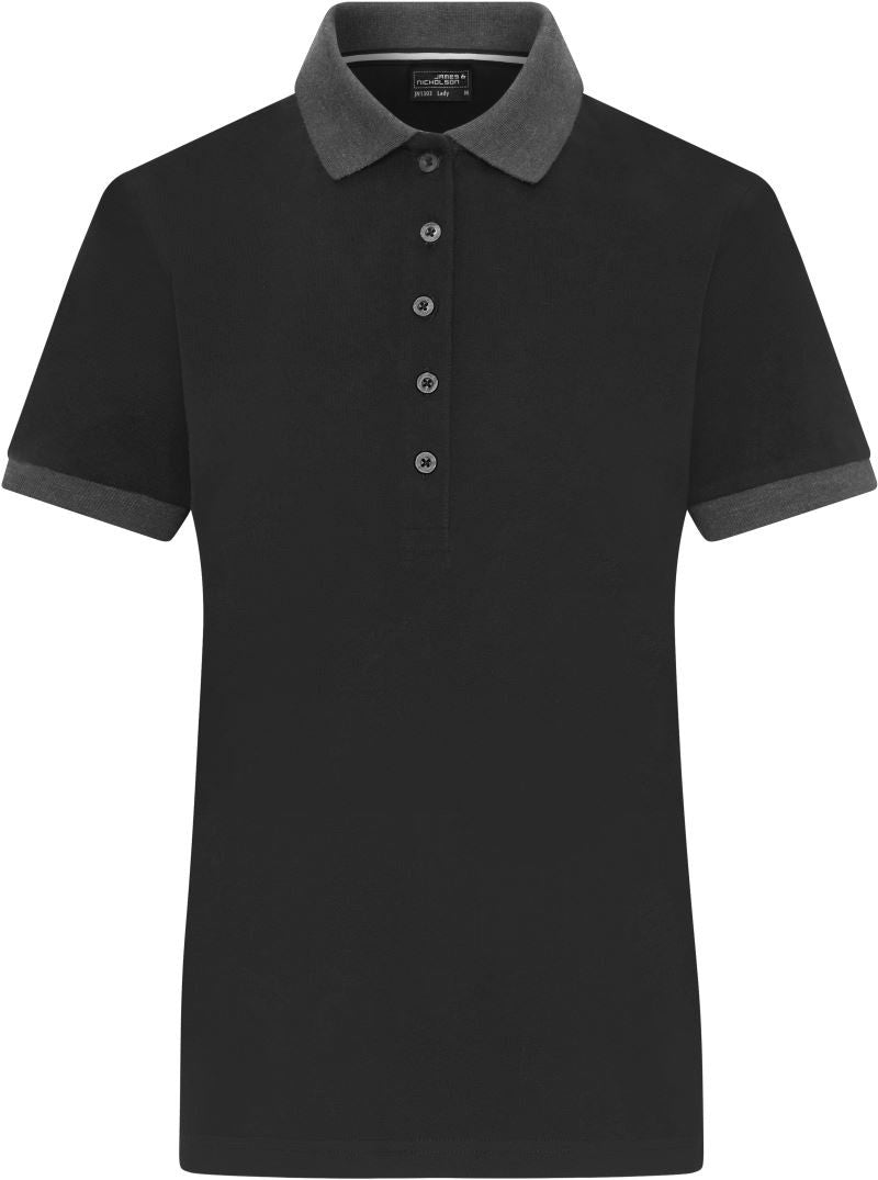 James & Nicholson | JN 1303 Ladies' Contrast Piqué Polo