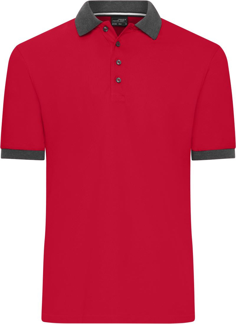 James et Nicholson | JN 1304 Polo en piqué contrasté pour homme