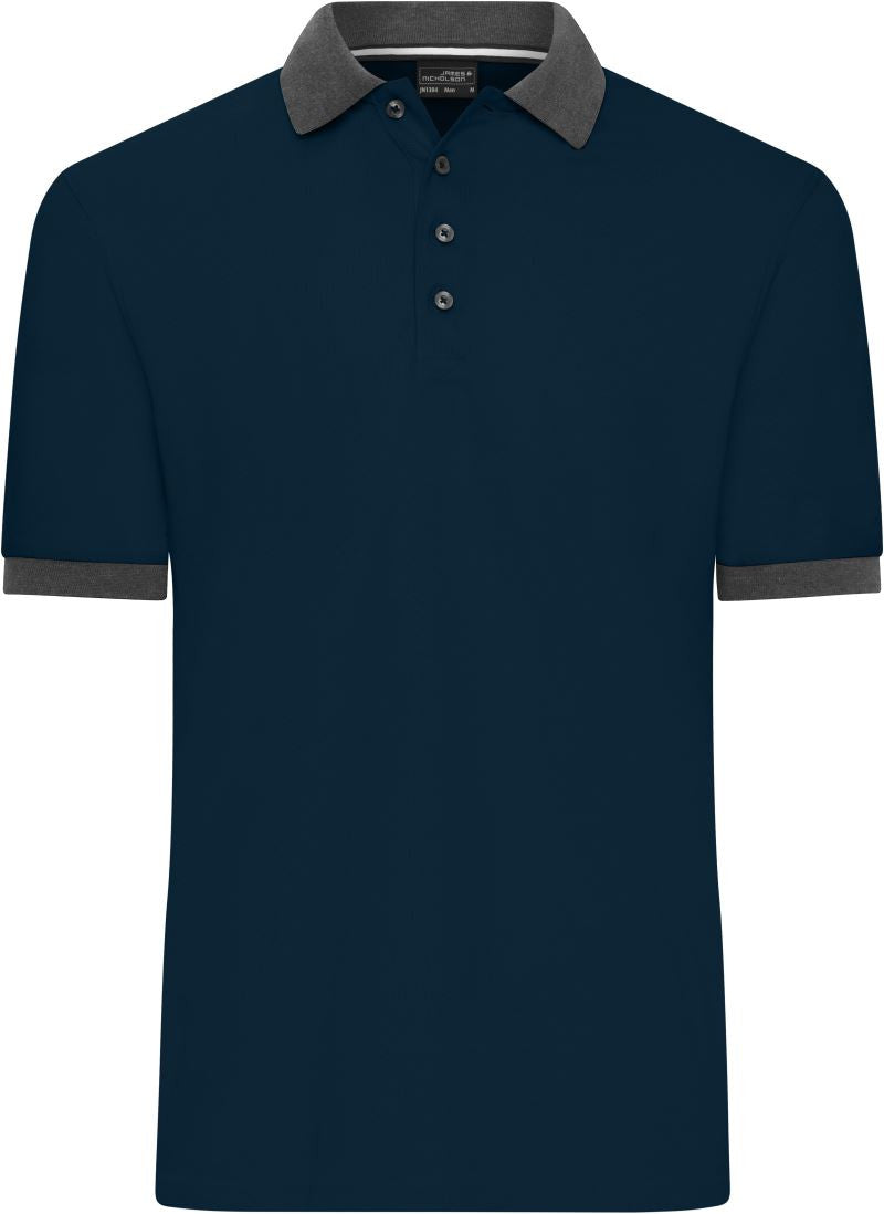 James & Nicholson | JN 1304 Men's Contrast Piqué Polo