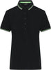 James & Nicholson | JN 1305 Heavy Ladies' Piqué Polo with contrasting Stripes
