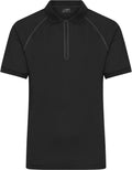 James & Nicholson | JN 1308 Men's Polo with Zip