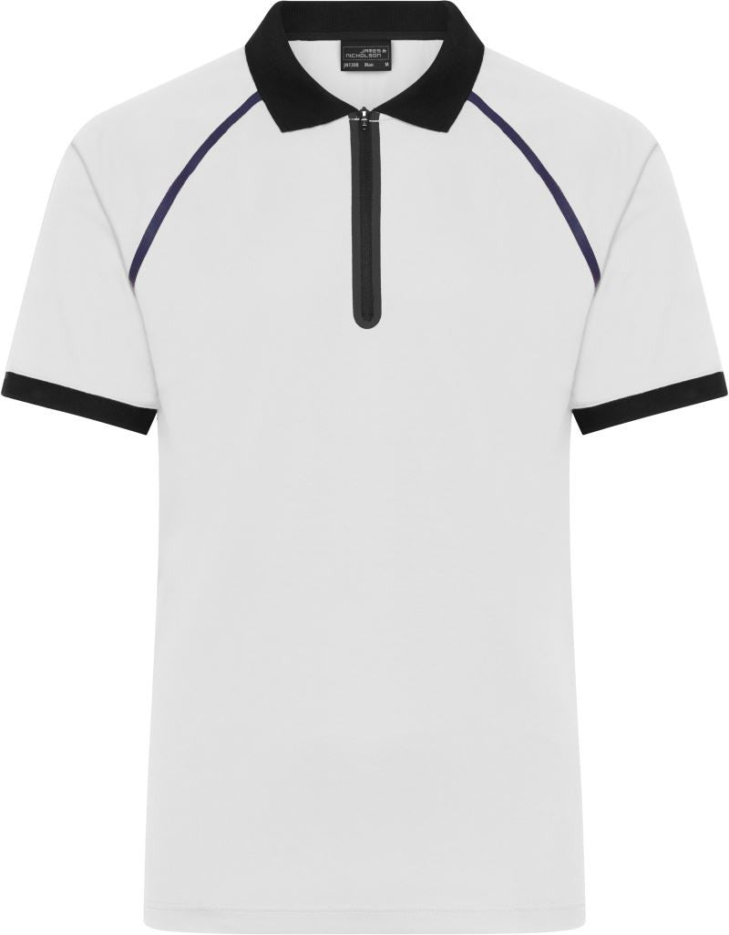 James & Nicholson | JN 1308 Men's Polo with Zip