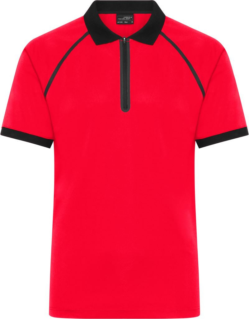 James & Nicholson | JN 1308 Men's Polo with Zip