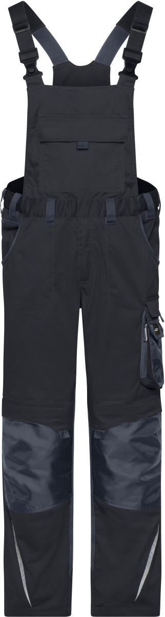 James & Nicholson | JN 1833 (94-110) Workwear Pants with Bib - Strong