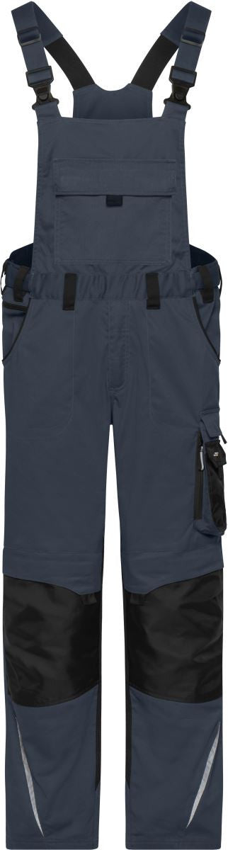 James & Nicholson | JN 1833 (94-110) Workwear Pants with Bib - Strong