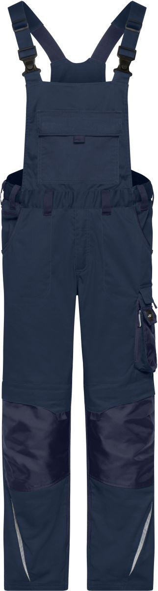 James & Nicholson | JN 1833 (94-110) Workwear Pants with Bib - Strong