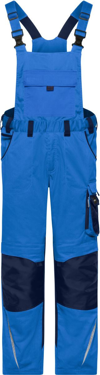 James & Nicholson | JN 1833 (94-110) Workwear Pants with Bib - Strong