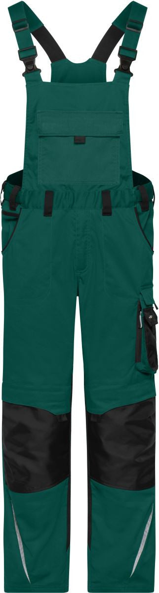 James & Nicholson | JN 1833 (62-68) Workwear Pants with Bib - Strong