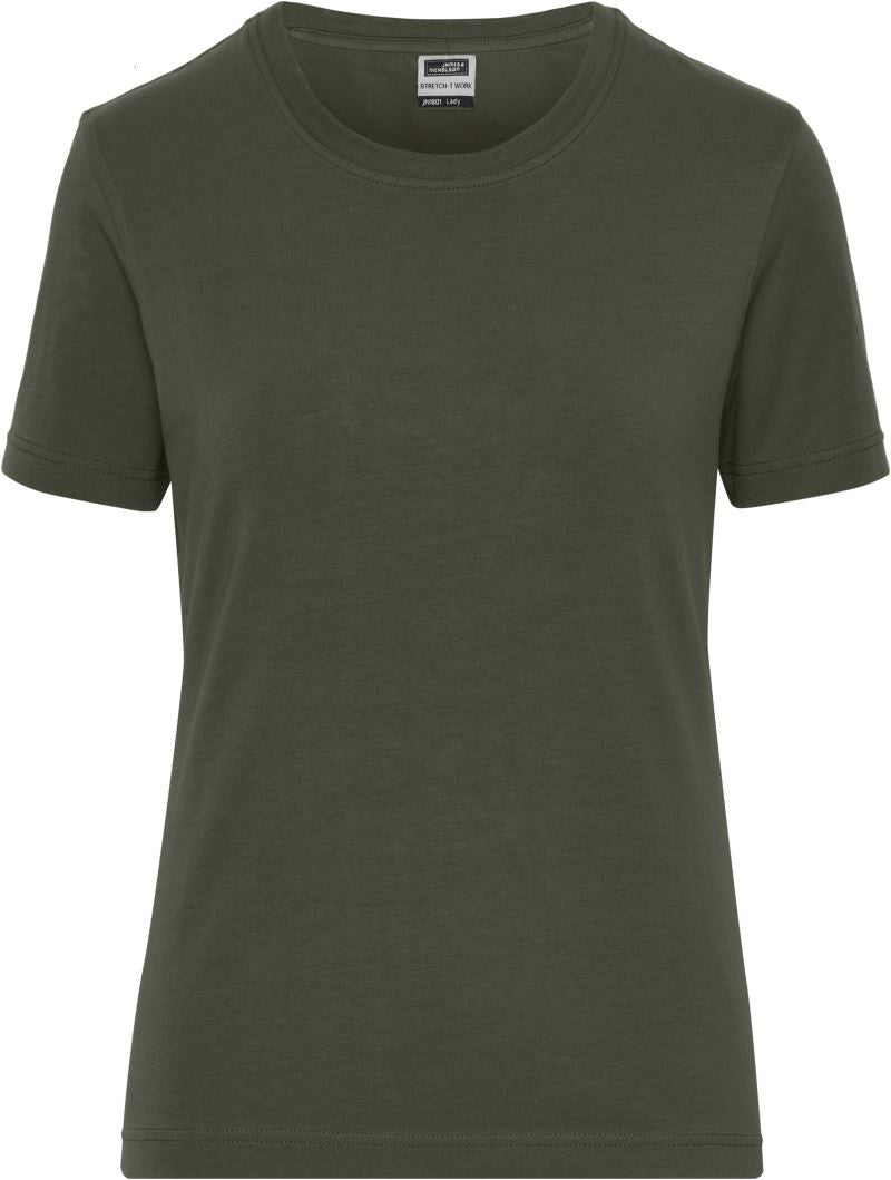 James et Nicholson | JN 1801 T-SHIRT BIO STRETCH FEMME UNI