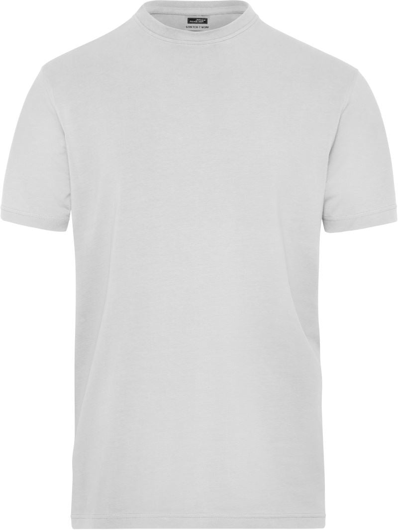 James et Nicholson | JN 1802 T-SHIRT BIO Workwear Stretch Homme - Uni