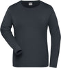 James & Nicholson | JN 1803 Ladies' Org. Workwear Stretch T-Shirt LSL - Solid