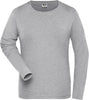 James & Nicholson | JN 1803 Ladies' Org. Workwear Stretch T-Shirt LSL - Solid