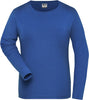 James & Nicholson | JN 1803 Ladies' Org. Workwear Stretch T-Shirt LSL - Solid