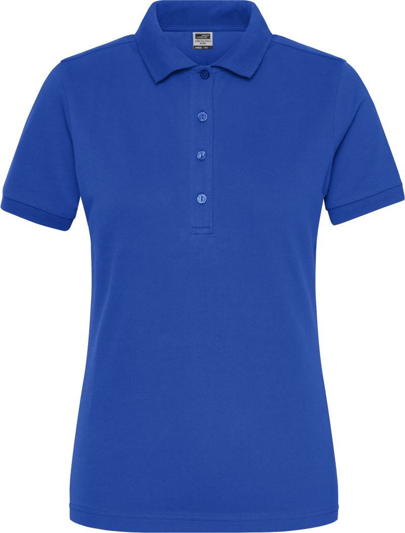 James & Nicholson | JN 1805 Ladies' Organic Workwear Stretch Polo - Solid