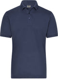 James & Nicholson | JN 1806 Men's Organic Workwear Stretch Polo - Solid