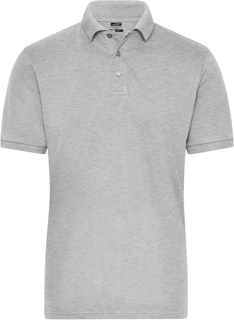 James & Nicholson | JN 1806 Men's Organic Workwear Stretch Polo - Solid