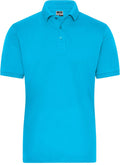 James & Nicholson | JN 1806 Men's Organic Workwear Stretch Polo - Solid