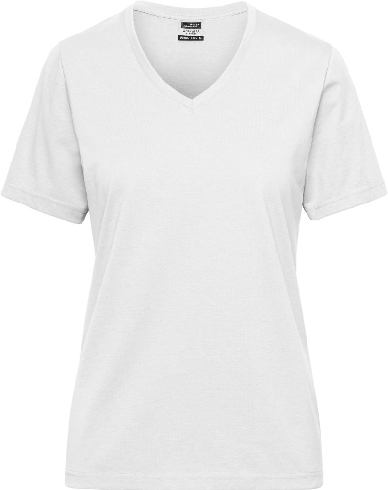 James et Nicholson | T-shirt bio workwear femme JN 1807 uni