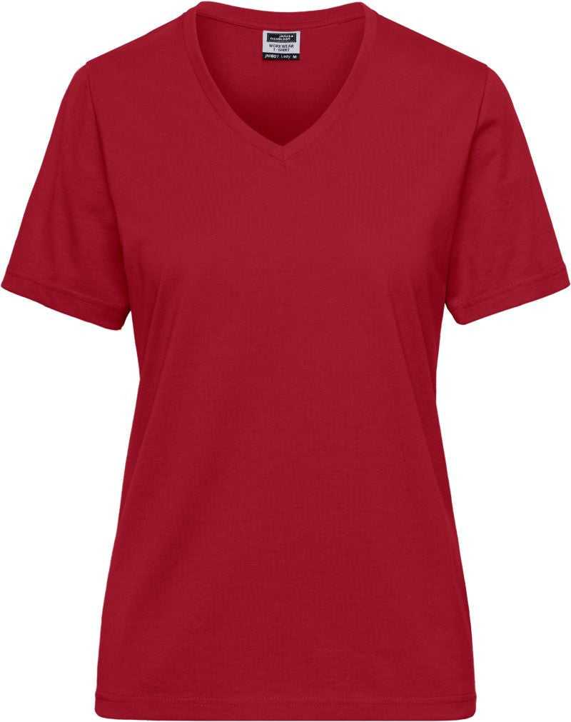 James et Nicholson | T-shirt bio workwear femme JN 1807 uni