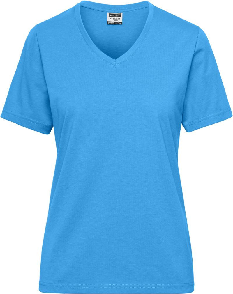 James et Nicholson | T-shirt bio workwear femme JN 1807 uni