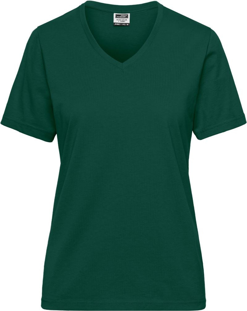 James et Nicholson | T-shirt bio workwear femme JN 1807 uni