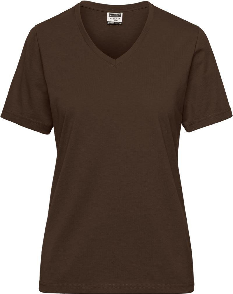 James & Nicholson | JN 1807 Ladies' Organic Workwear T-Shirt - Solid